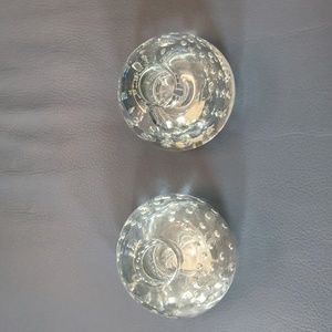 Crystal Candle 🕯️ Holders, Sweden